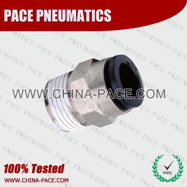 Y Reducer Push To Connect Fittings, Plug In Y Air Fittings, one touch tube fittings, Pneumatic Fitting, Nickel Plated Brass Push in Fittings